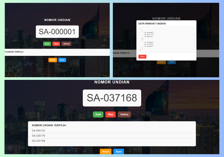 Sistem Pengundian Digital Berbasis Algoritma Acak dengan PHP Native